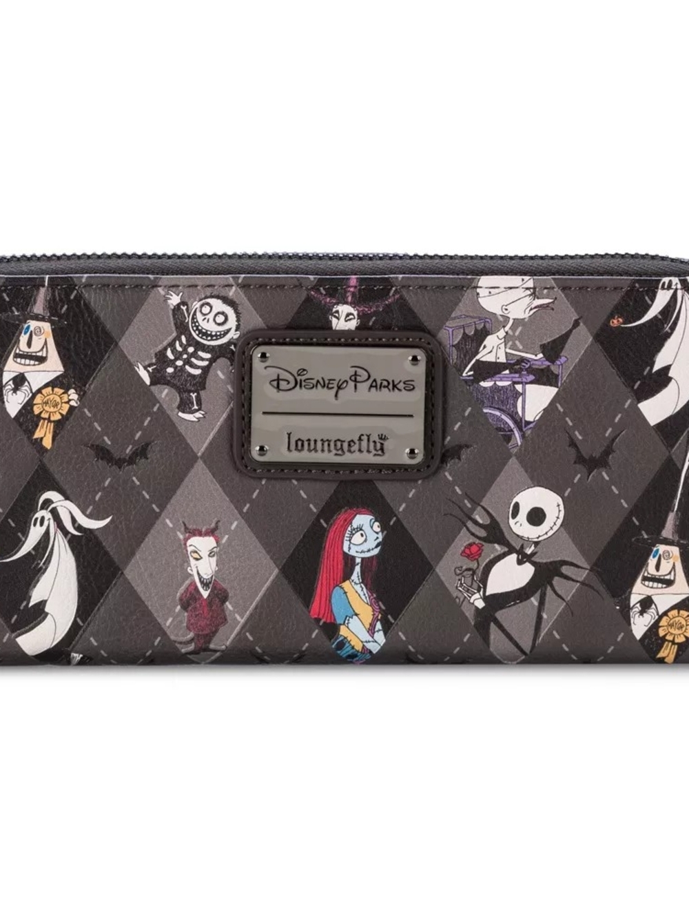 Disney Parks x Loungefly The Nightmare Before Christmas Wallet - Black & Gray